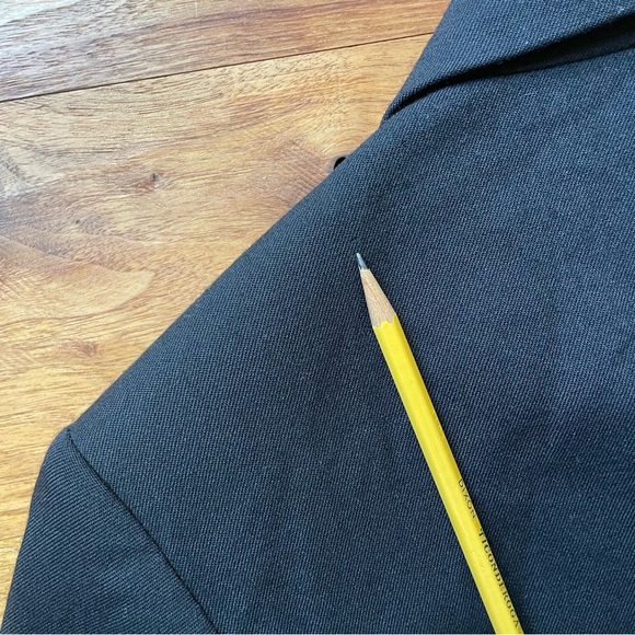 Pendleton Classic Black Wool Blazer Neutral Minimalist Office size 8 - Picture 9 of 13